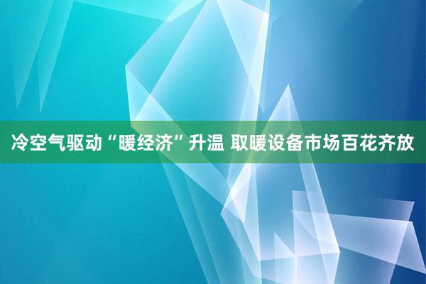 冷空气驱动“暖经济”升温 取暖设备市场百花齐放